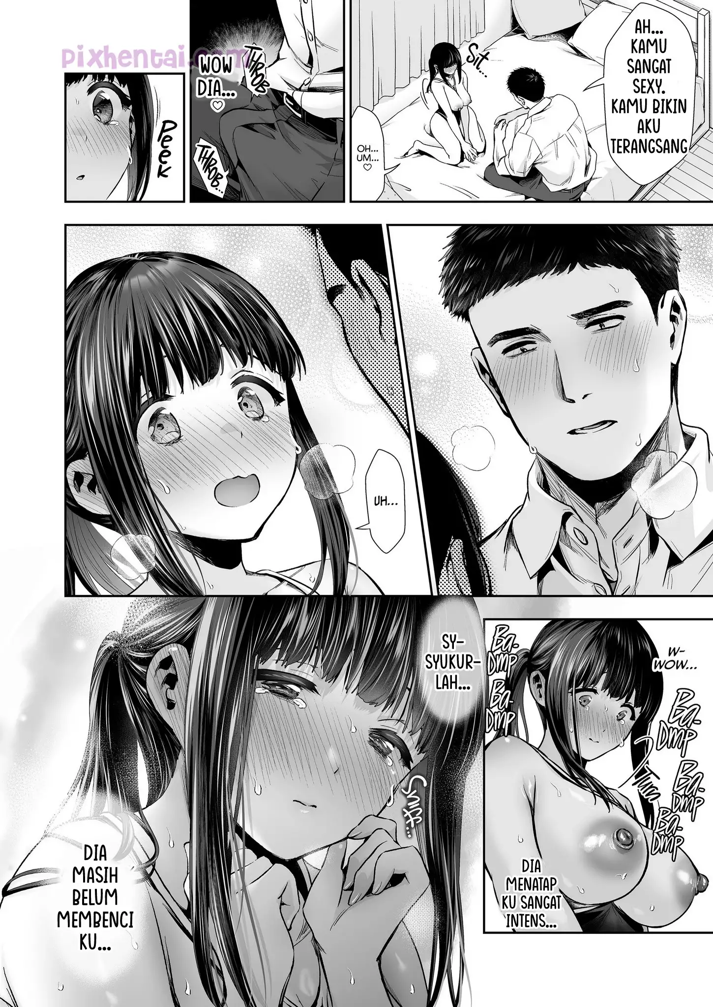 Komik hentai xxx manga sex bokep Swimsuit Sex With My Shy Girlfriend 20